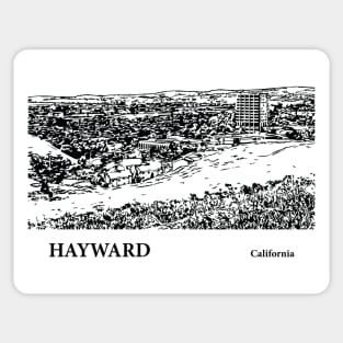 Hayward - California Sticker